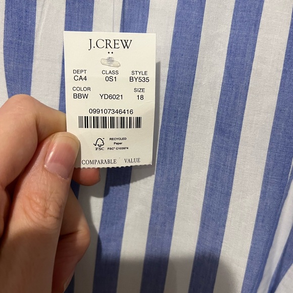 J. Crew striped dress - Picture 3 of 6